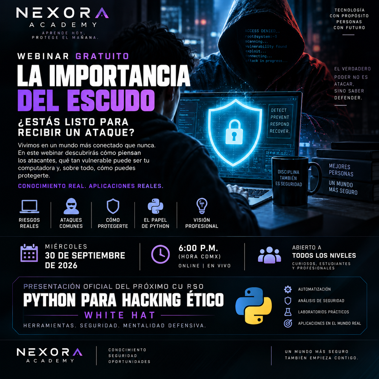 Webinar gratuito: La importancia del escudo