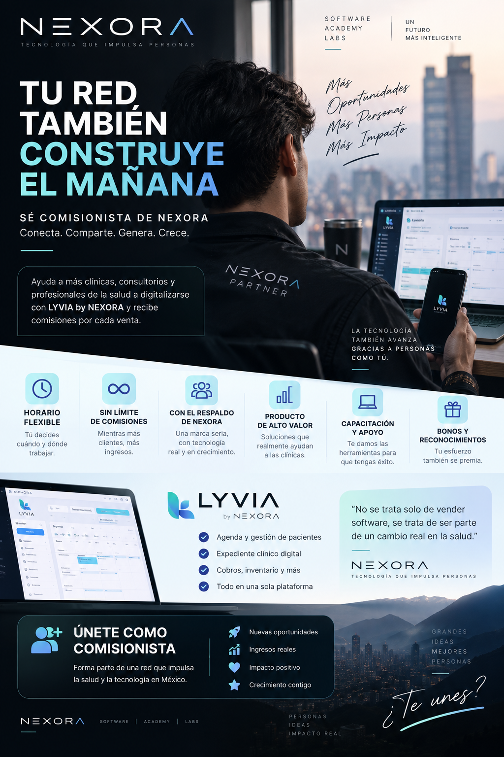 Sé comisionista de NEXORA